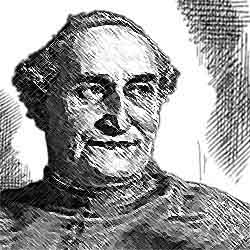 Federzeichnung Portrait von Prior Leopold